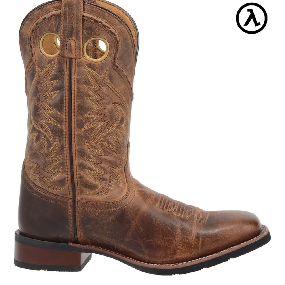 Laredo Men's Kane Western Cowboy Boots 11” Tan Style 7812